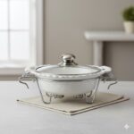 سوفله خوری چینی بیضی کوچک یونیک کد 8507