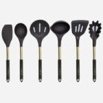 ست کفگیر و ملاقه دسته استیل سیلیکونی یونیک 1162-UN - Image 4