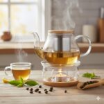 قوری پیرکس درچوبی 850MLیونیک کد UN-7912 - Image 2