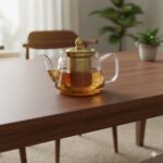 قوری پیرکس درب استیل 800 میل یونیک UN-7908