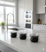 بانکه ایکیا مدل IKEA-KORKEN بسته 3 تایی رنگ مشکی