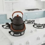 ست کتری قوری چدنی نالینو مدل فیورنزا Fiorenza - Image 2