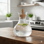 بطری آب درب چوبی 950 میلی لیتر لیمون کد 2268 - Image 2