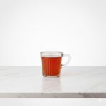 لیوان شیشه ای دسته دار 280 سی سی لیمون کد2281