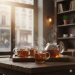 لیوان شیشه ای دسته دار 285 سی سی لیمون کد 2282 - Image 2