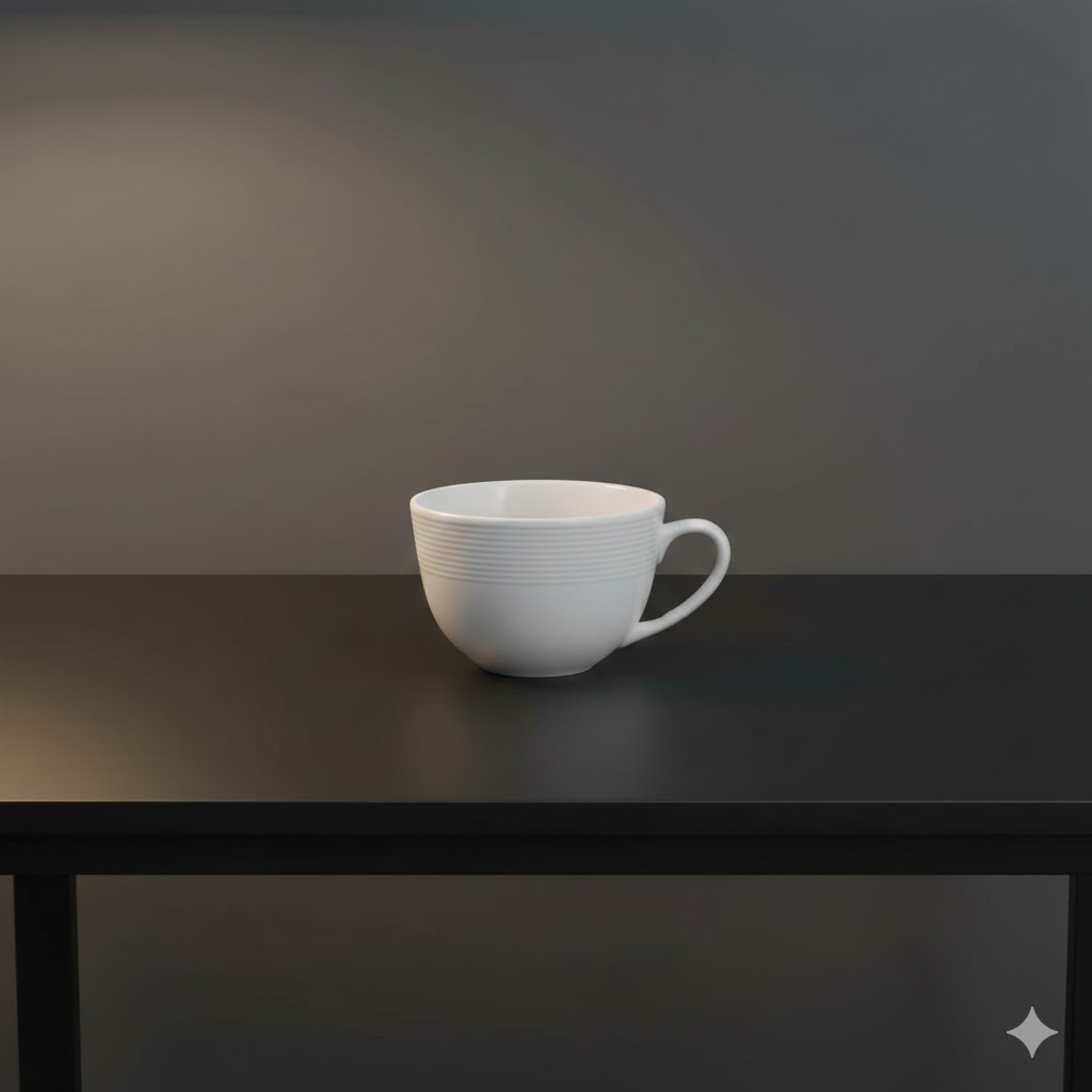 unnamed (16) فنجان هتلی سفید تقدیس 180 سی سی - Image 1