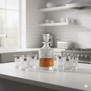 تنگ و لیوان کریستال پرنس هوم مدل PH-1054 1 unnamed 1 5