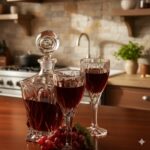 تنگ و لیوان کریستال پرنس هوم مدل اشکی سلطنتی