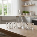 تنگ و لیوان کریستال پرنس هوم مدل PH-1052