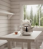 کتری و قوری استیل 5 لیتری نیوهوم NH19-1910 - Image 2