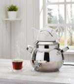 کتری و قوری استیل 5 لیتری نیوهوم NH19-1910