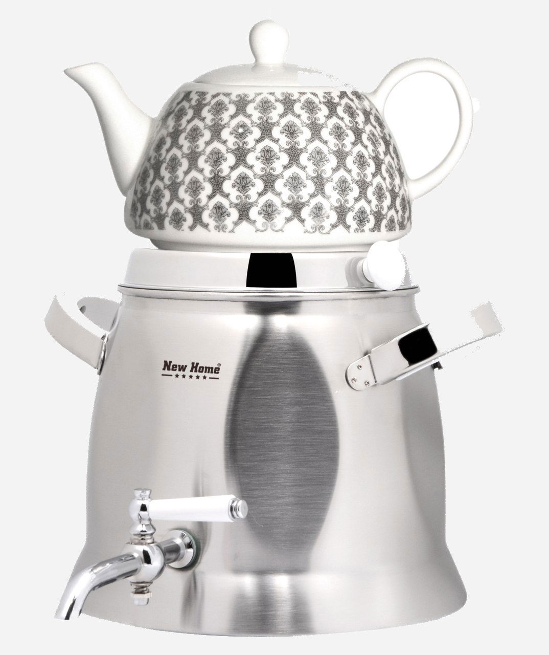 20 کتری و قوری استیل 5.5 لیتری نیوهوم NH19-1907 - Image 3