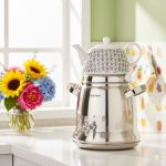 کتری و قوری استیل 5.5 لیتری نیوهوم NH19-1908 - Image 3