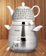 کتری و قوری استیل 5 لیتری نیوهوم NH19-1909 - Image 2