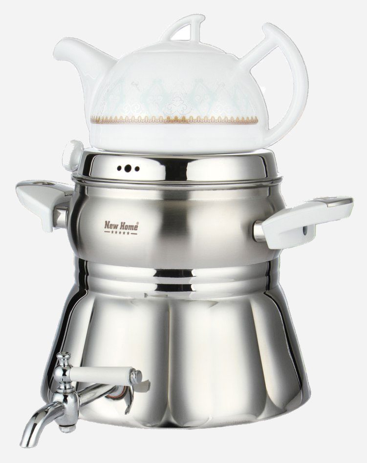 36 کتری و قوری استیل 5.5 لیتری نیوهوم NH19-1905 - Image 3