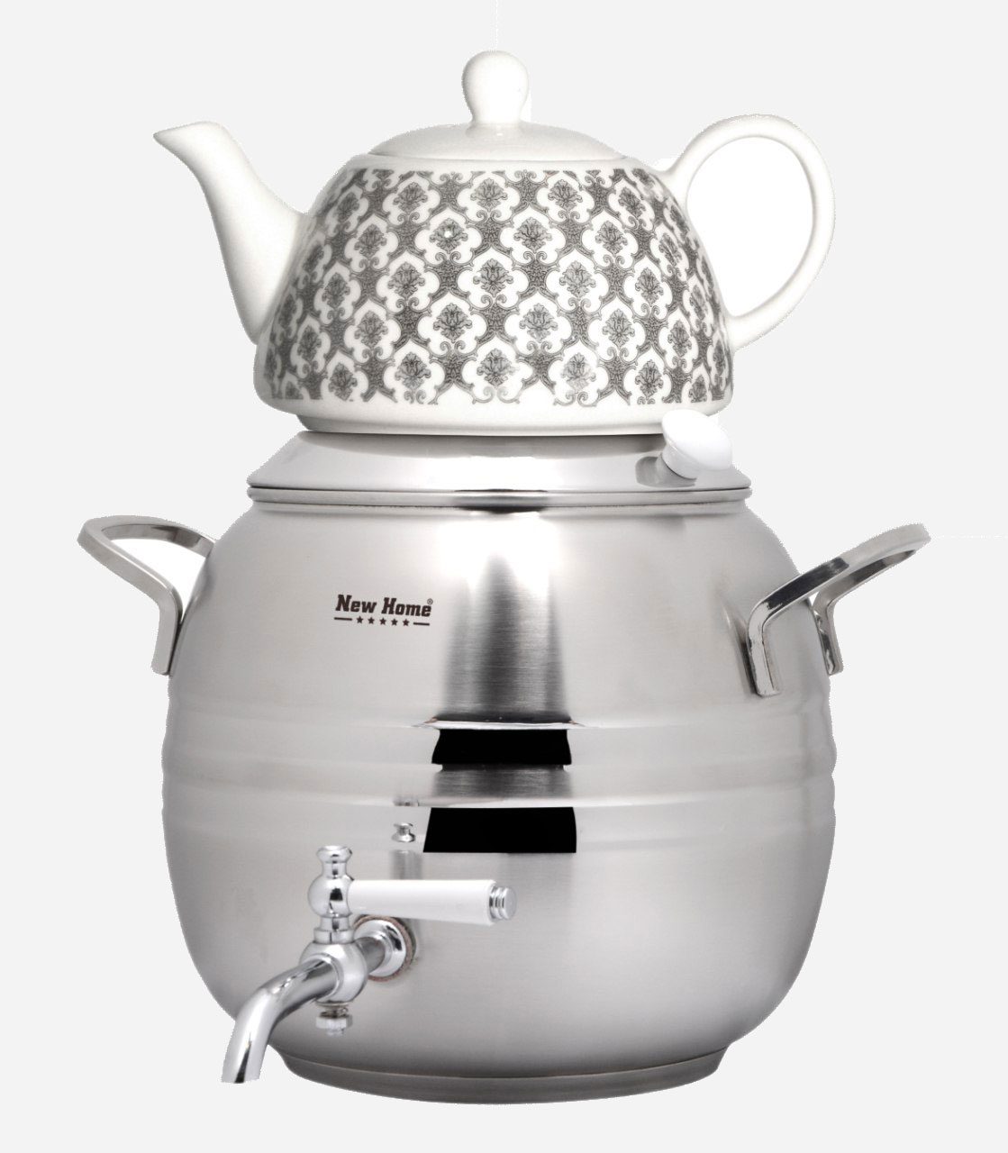 42 کتری و قوری استیل7 لیتری نیوهوم NH19-1906 - Image 2