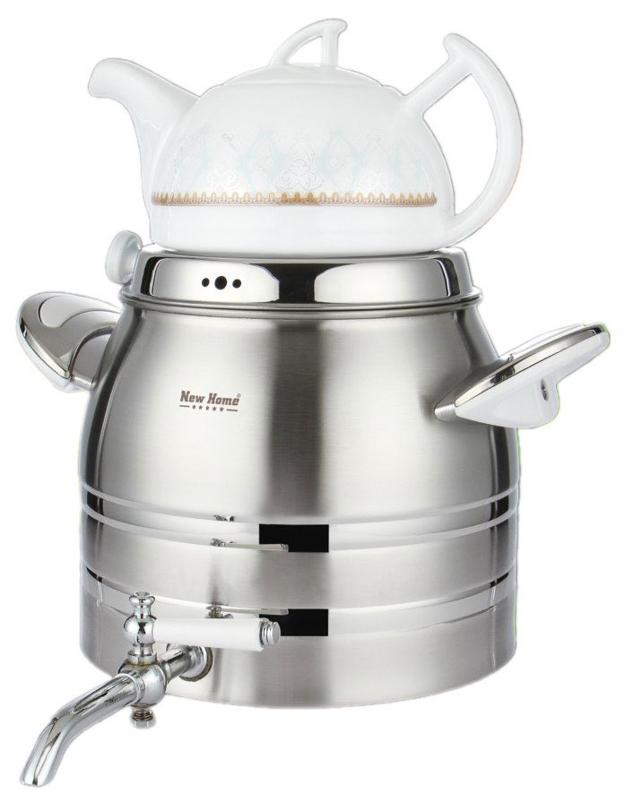 53 کتری و قوری استیل کف چدن 6 لیتری نیوهوم NH19-1902 - Image 3