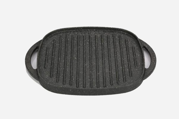 تابه گریل چدنی مربع بدون درب نیوهوم NH13-0052 - Image 1