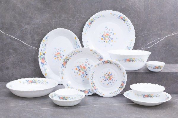 سرویس غذاخوری 28 پارچه اپال دیلایت طرح ویکتوریا کد 112 - Image 1