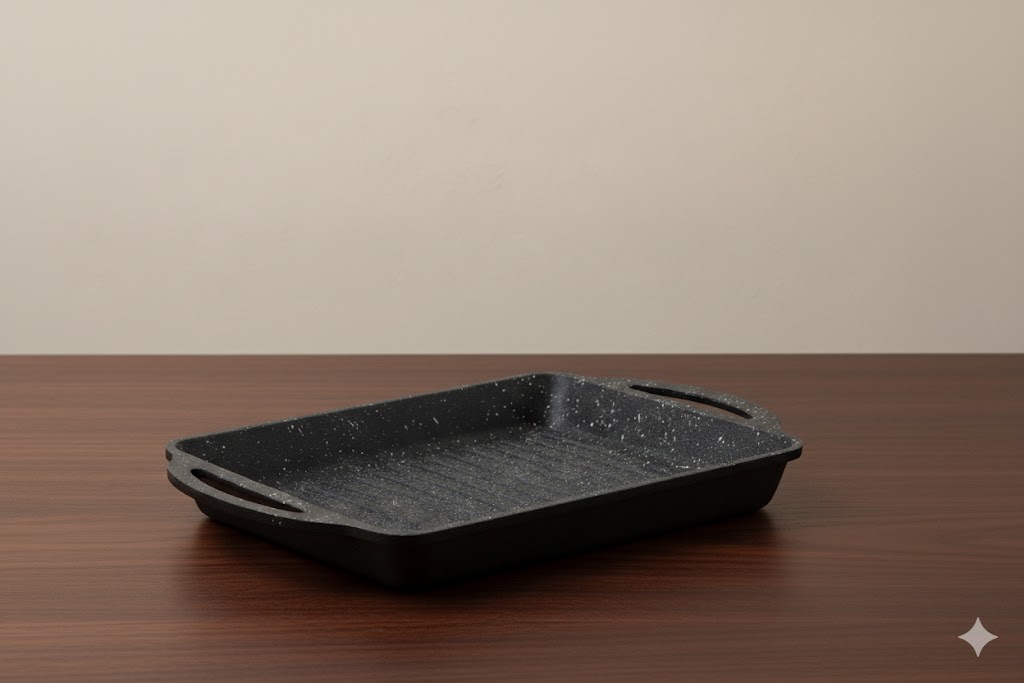 unnamed (18) سینی گریل چدنی مسطتیلی نیوهوم NH13-0055 - Image 1