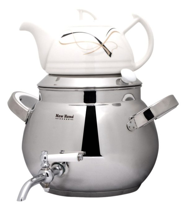 13 کتری و قوری استیل 5 لیتری نیوهوم NH19-1910 - Image 3