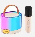 مینی اسپیکر و میکروفن و چراغ خواب بلوتوث دار  TJ134-3-2