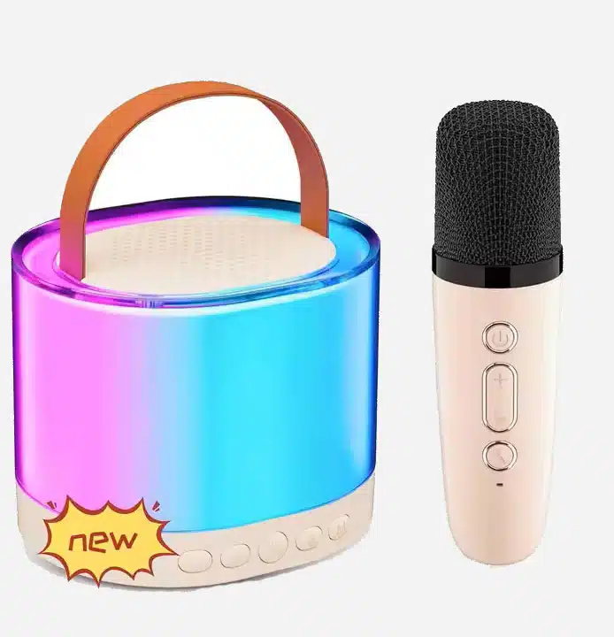 H94f411d5e7df47219d50c72289f5e6dbV.jpg_720x720q50 مینی اسپیکر و میکروفن و چراغ خواب بلوتوث دار TJ134-3-2 - Image 1