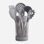 ست 9 پارچه کفگیر و ملاقه تمام سلیکونی نیوهوم NH15-1601 - Image 3