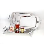 سینی پایه دار مستطیل بزرگ نیوهوم مدل فلیم NH24-1010 - Image 2