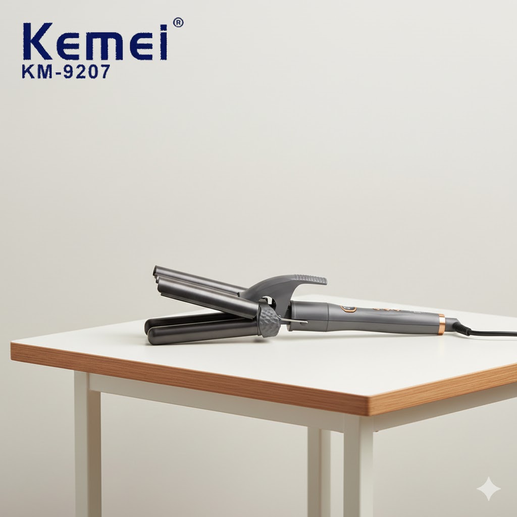 unnamed (12) اتو موی کیمی مدل KM-9207 - Image 1