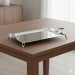 سینی پایه دار مستطیل متوسط نیوهوم مدل فلیم NH24-1011