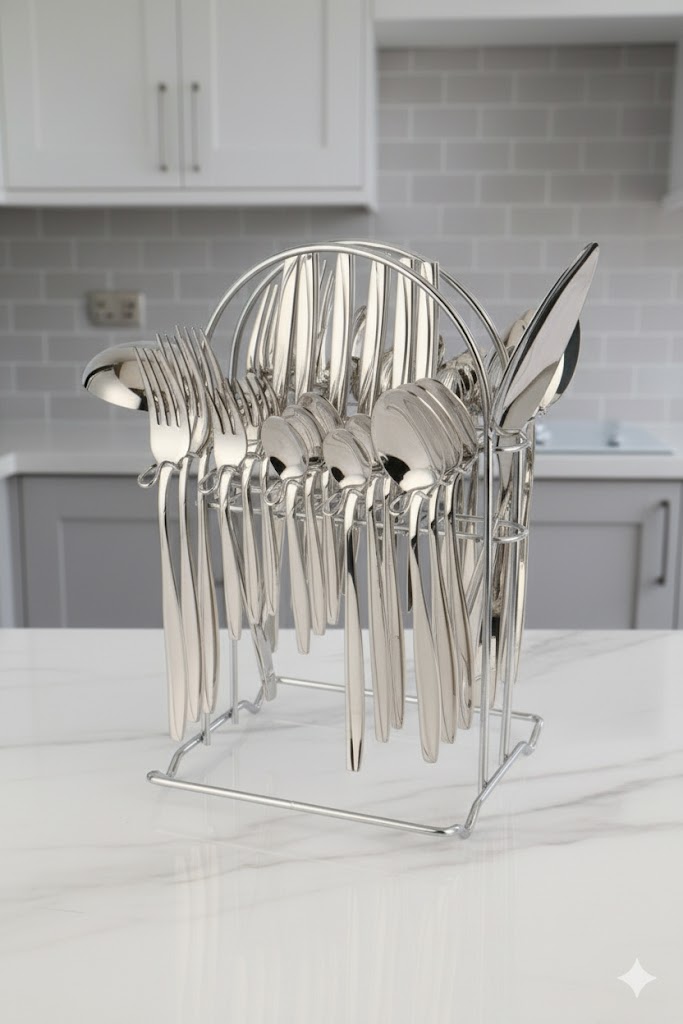 unnamed (17) سرویس 39 پارچه قاشق و چنگال نیوهومNH210-02G - Image 1