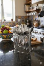 سرویس 39 پارچه قاشق و چنگال نیوهومNH210-02G - Image 3