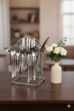 سرویس 39 پارچه قاشق و چنگال نیوهومNH710-02 - Image 3