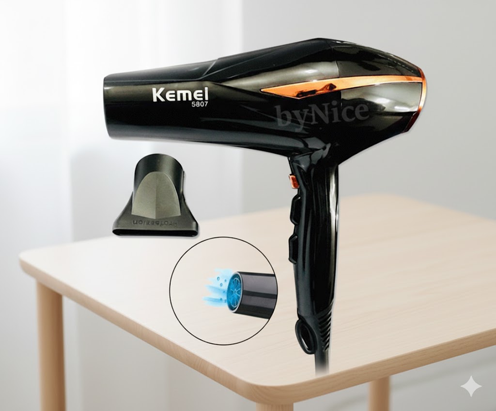 unnamed (26) سشوار کیمی مدل DCF-KM-5807 - Image 1