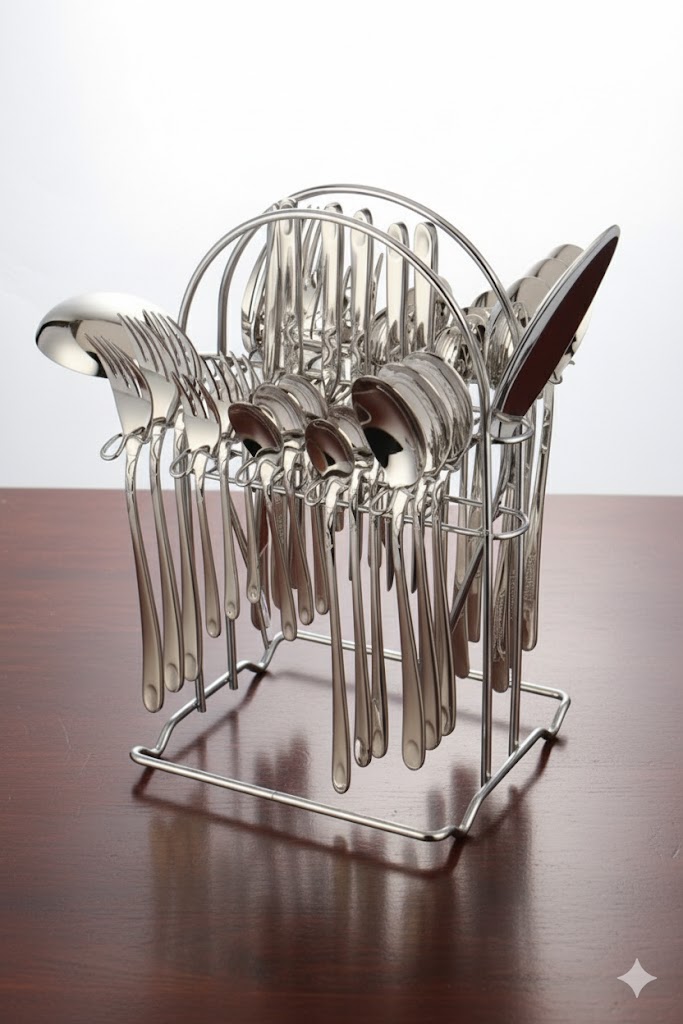 unnamed (3) سرویس 39 پارچه قاشق و چنگال نیوهومNH710-02 - Image 1