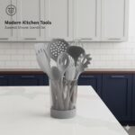 ست 9 پارچه کفگیر و ملاقه تمام سلیکونی نیوهوم NH15-1601 - Image 2