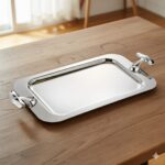 سینی  مستطیل متوسط نیوهوم مدل الماسNH24-2011