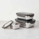 ست ظروف نگهداری مواد غذایی کوچک کرکماز