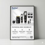 ست ماشین اصلاح 3 تایی دامادی کیمی KM-8531 - Image 4