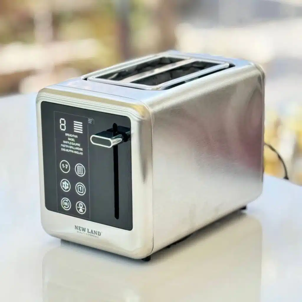 توستر نان استیل دو تیکه نیولند مدلNL-3071 1 نیولند 3071 2 3