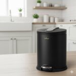 سطل قند و شکر مشکی یونیک 1614