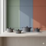 سرویس قابلمه 8 پارچه یونیک مدل دیاموند کد 8501