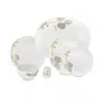 سرویس غذا خوری 25 پارچه اوپال هومیت طرح دانژه طوسی