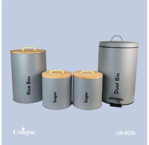 ست 4 پارچه اشپزخانه یونیک درب بانبو UN-8034 - Image 2