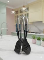 سرویس کفگیر و ملاقه 6 پارچه مدل استند دار پرنس هوم