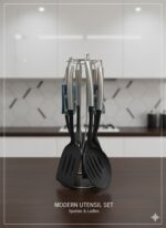 سرویس کفگیر و ملاقه 6 پارچه مدل استند دار پرنس هوم - Image 2