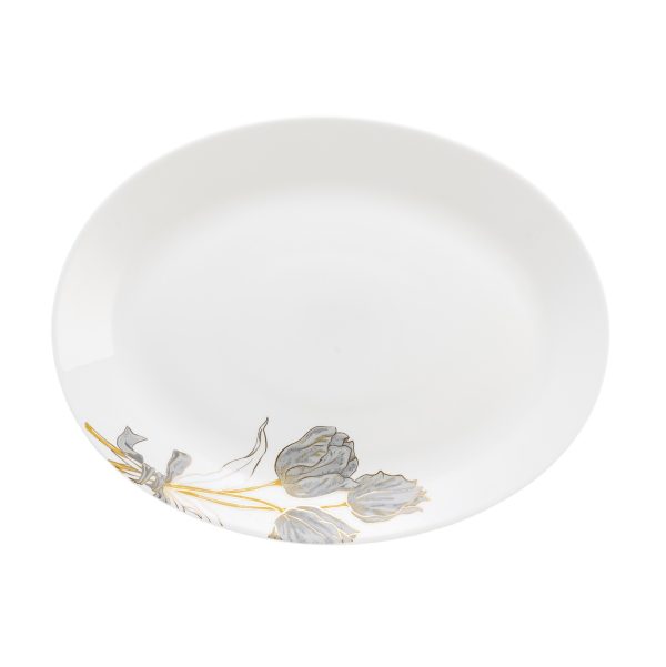 سرویس غذا خوری 28 پارچه اوپال هومیت طرح طرح دانژه طوسی - Image 4