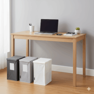 باکس تفکیک زباله 3 عدد ایکیا مدل DIMPA 1 Gemini Generated Image cmx72wcmx72wcmx7