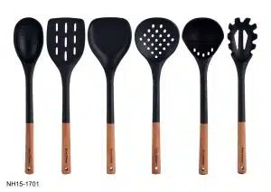 ست 7 پارچه کفگیر و ملاقه تفلن دسته چوبی نیوهوم NH15-1701 1 photo 2024 12 08 17 51 53